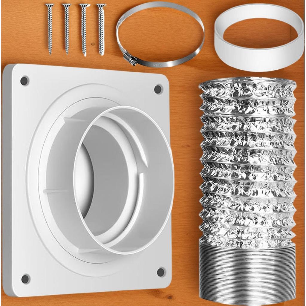 Portable Ac Window Vent Kit Portable Ac Exhaust Hose Window Kit Adjustable Connector Seal Ring For