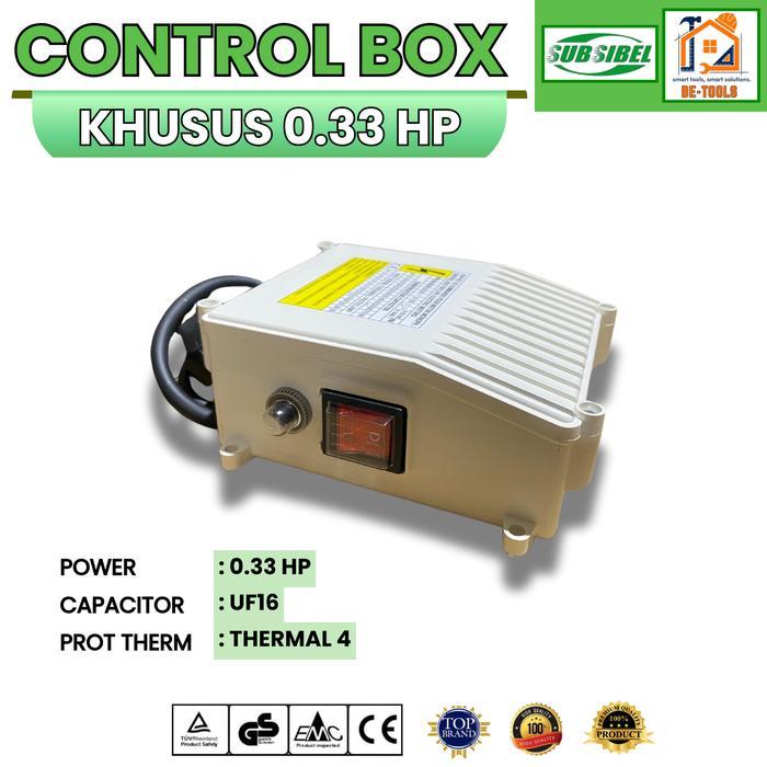 CONTROL BOX POMPA SATELIT 0.25HP - 0.33HP - 0.5HP - 0.75HP - 1HP CONTROL BOX POMPA SUBMERSIBLE