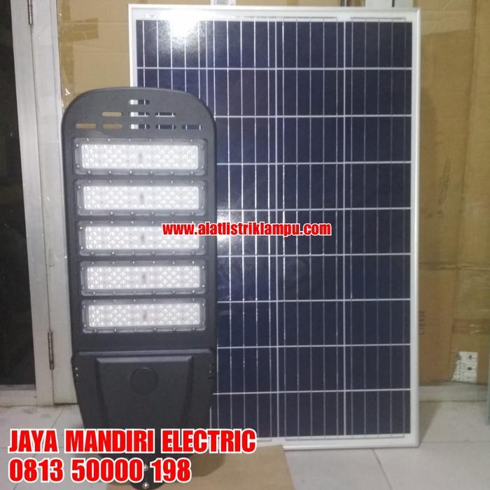 LAMPU JALAN SOLAR LED 100WATT PJU STREET LIGHT SURYA 100W 100 WATT