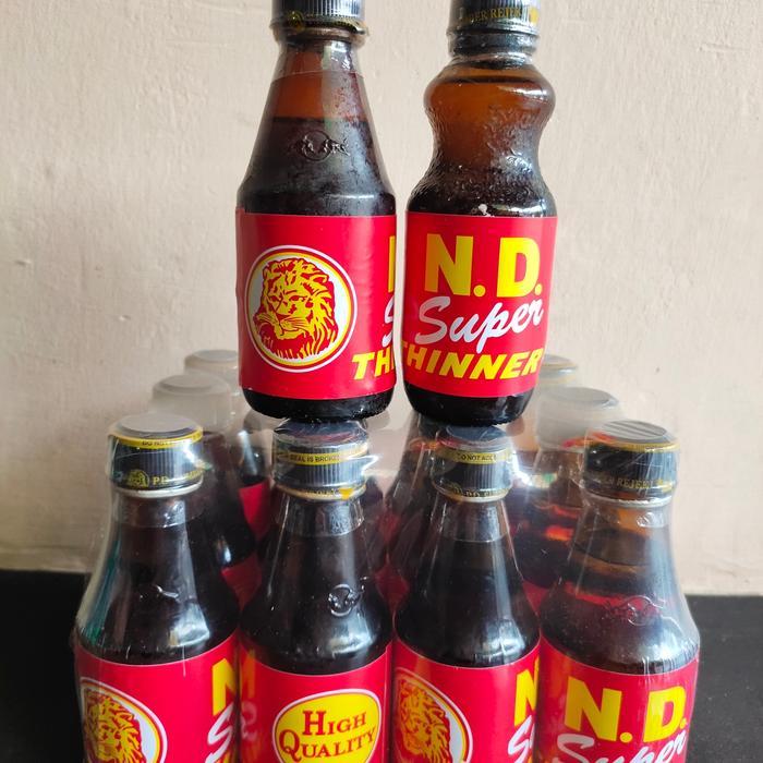 "New" Thinner Botol Kecil / Pengencer Cat / Tiner botol kratingdaeng ND