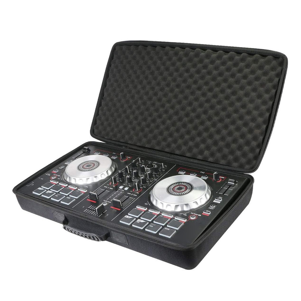 New DJ Controller Hard Case 50x30x8cm Portable 2 Channel DJ Controller Storage Bag for DDJ FLX4 400 