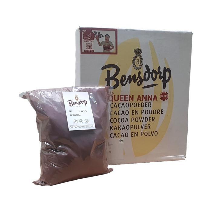 Coklat Bubuk Dark Chocolate Cocoa Powder Premium Kiloan Susu Bensdrop Bensdorp 1Kg 1 Kg Cokelat