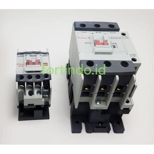 Contactor Himel Hdc6-80 80A 3P Delixi Bukan Kontaktor Schneider