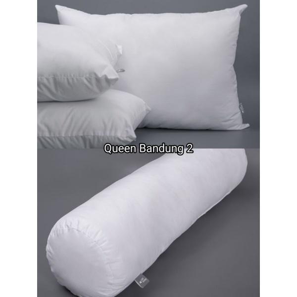 1 set bantal guling putih pillow bantal guling hotel empuk