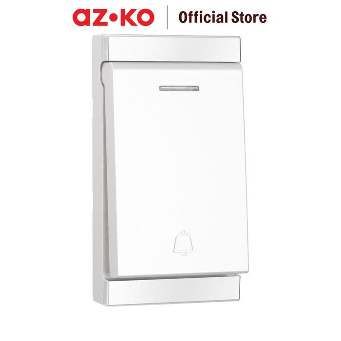 KRISBOW BEL PINTU WIRELESS TWO BELL 581-2 - PUTIH