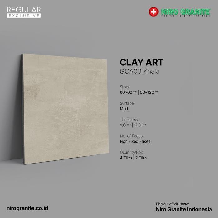 NIRO GRANITE 1st Grade - Clay Art GCA03 - Matt