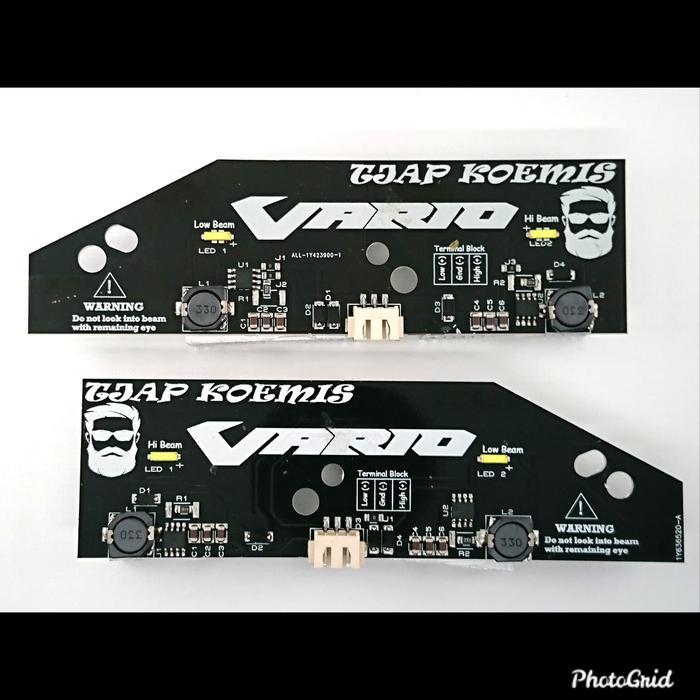 Upgrade Lampu Utama Vario 125150 Led Old 60W Pcb Headamp Terbaru 