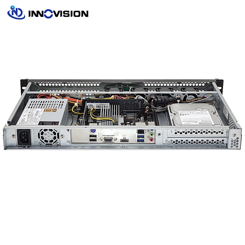 Ultra 1U rack server embedded J4105 4core mini itx board with M.2 ssd slot