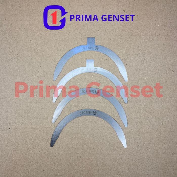 Metal Bulan / Thrust Plate / Thrust Bearing 1 Set Genset 4JA1 Series / 4JA1-D1 / 4JA1-F1 / 4JA1-Z2 /