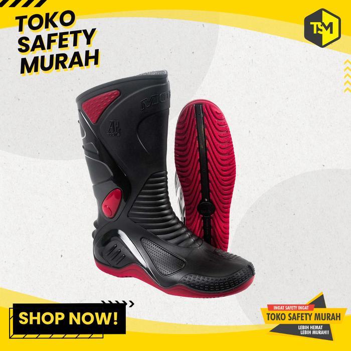 Promo Sepatu Boot Ap Moto 2 Sepatu Boot Karet Tinggi Sepatu Boot Anti Air