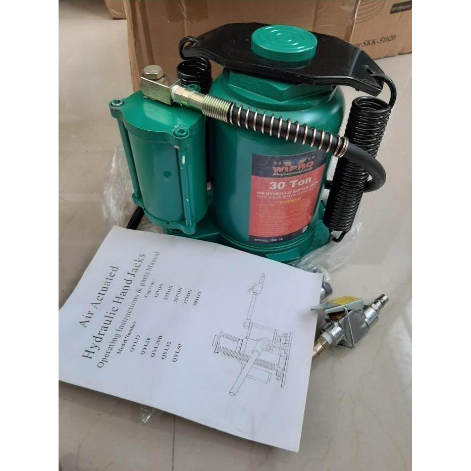 Dongkrak Botol Kompresor Hidrolis Compressor 30 Ton Wipro Dbh-30