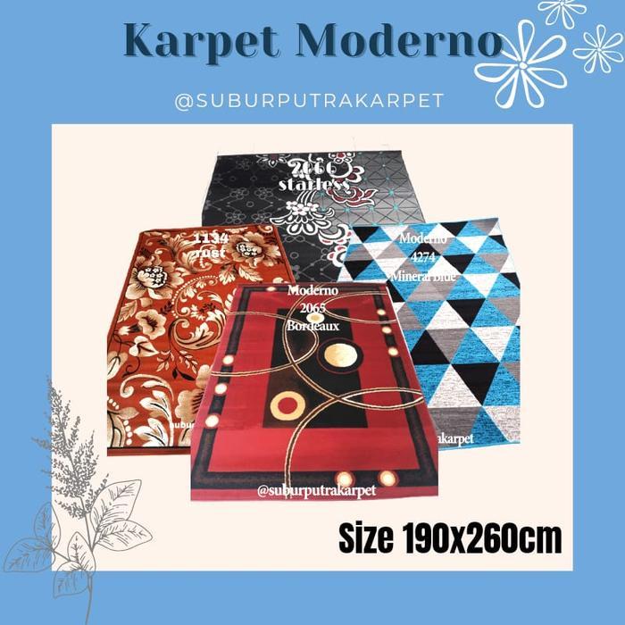 karpet moderno 190 x 260 cm