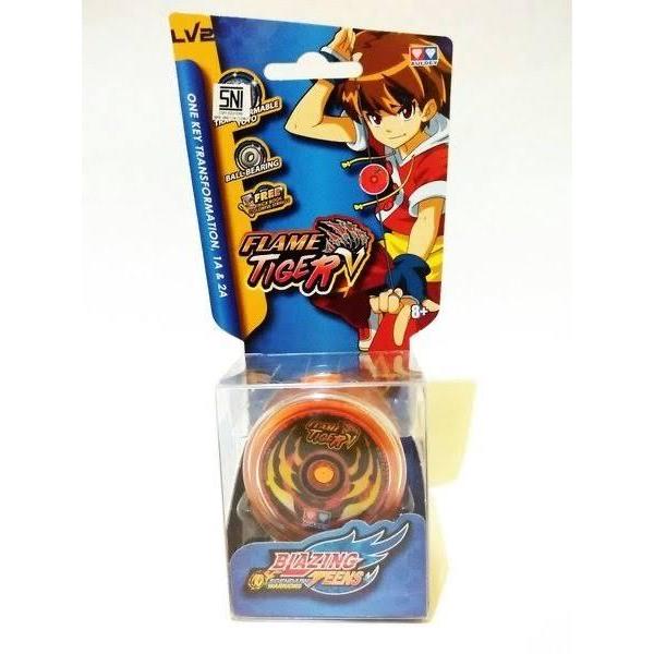 Best Seller Yoyo Auldey Original Blazing Teens Flame Tiger V Type Iron Loong Harga Promo Original