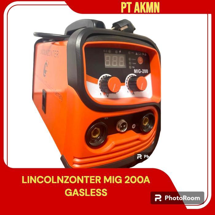 Mesin Las MIG tanpa gas 200A Flux Core Gasless FREE KAWAT LAS