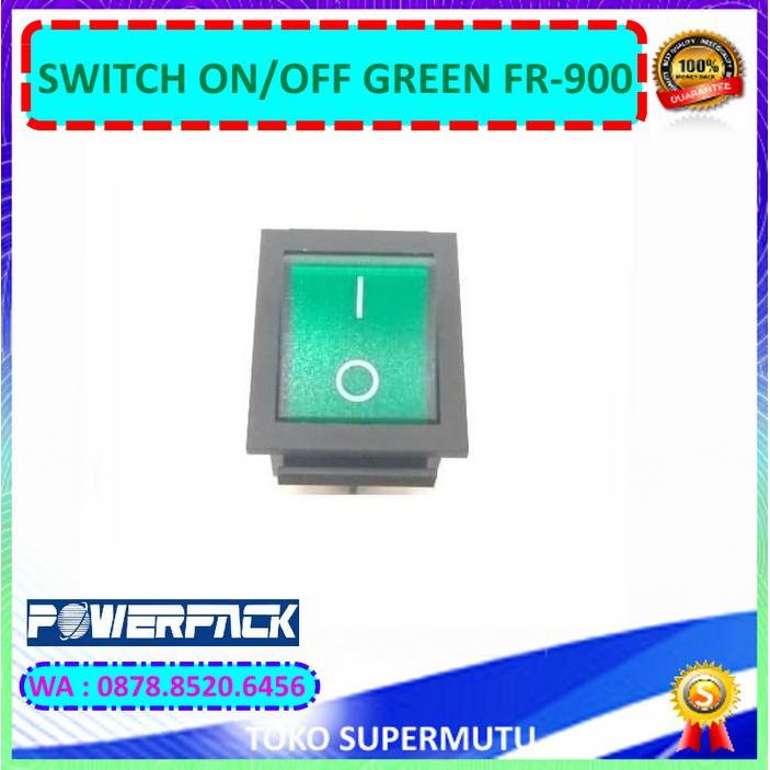 Switch On/Off Green FR-900 Continuous Band Sealer POWERPACK
