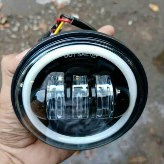 FREE ONGKIR LAMPU DAYMAKER C70 REFLEKTOR C 70 C70 ANGEL EYE 4,5 INCH MOS BISA COD
