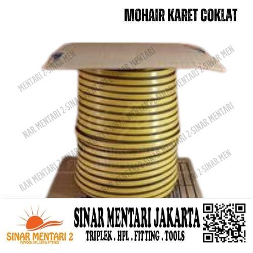 Mohair Pintu Bulu Abu-Abu