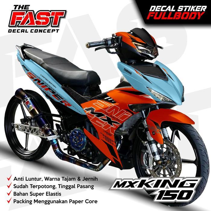 Terbaru Decal Stiker Mx King 150 Sniper Sticker Mx King Variasi Mx King Striping Variasi Yamaha Mx