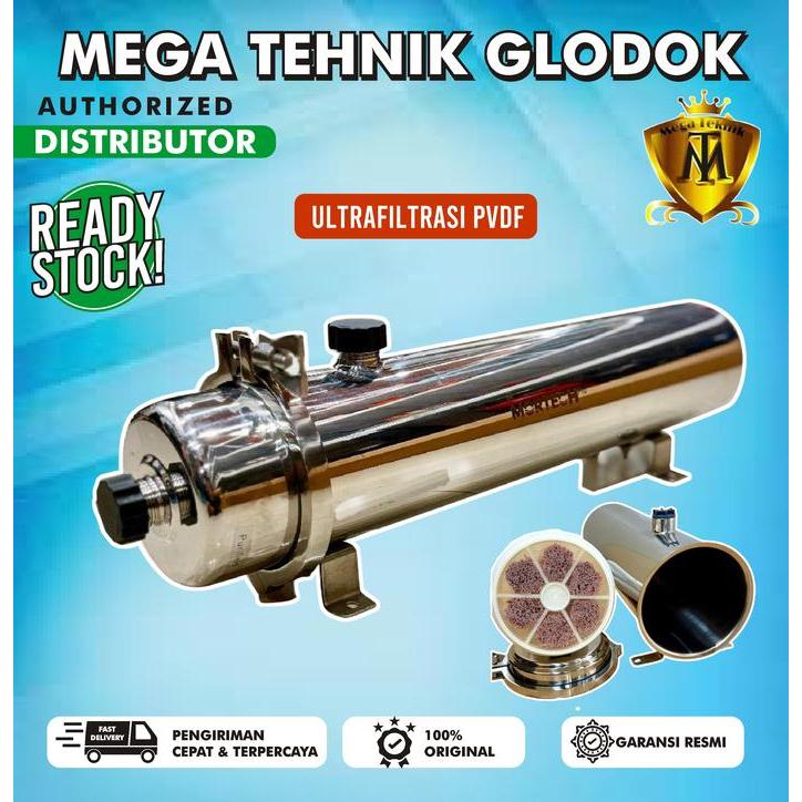 Ultrafiltrasi PVDF 2000 LPH Water Pre Filter 2000 LPH uf pvdf ultrafilter 2000 lph filter air