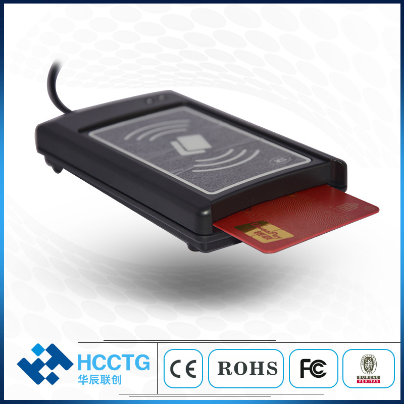 EMV USB/RS232 NFC + IC Chip Combo Card Reader Contact & Contactless Smart Card Reader ACR1281U-C1