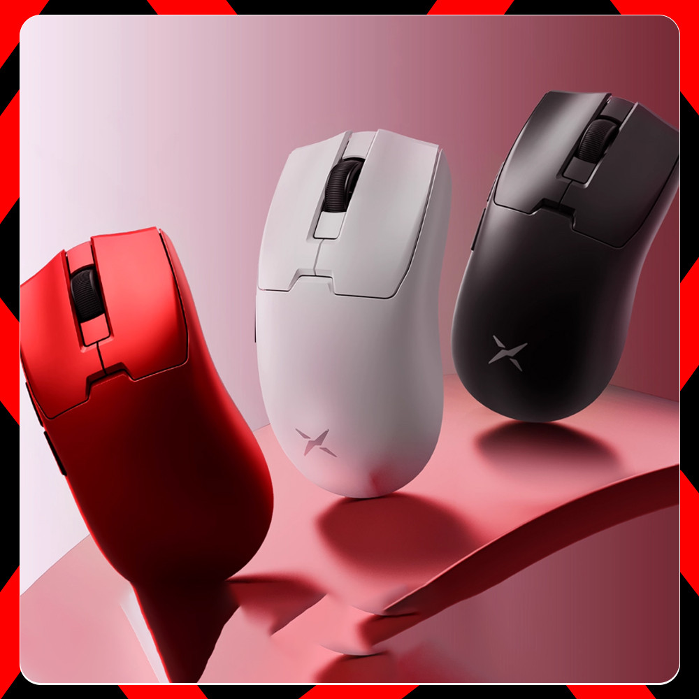 Delux M800 Mini Professional Ultra Wireless Mouse 3 Modes 8k Return Paw33950 Lightweight Ergonomic