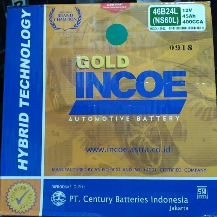 aki incoe gold ns60l 12v-45ah