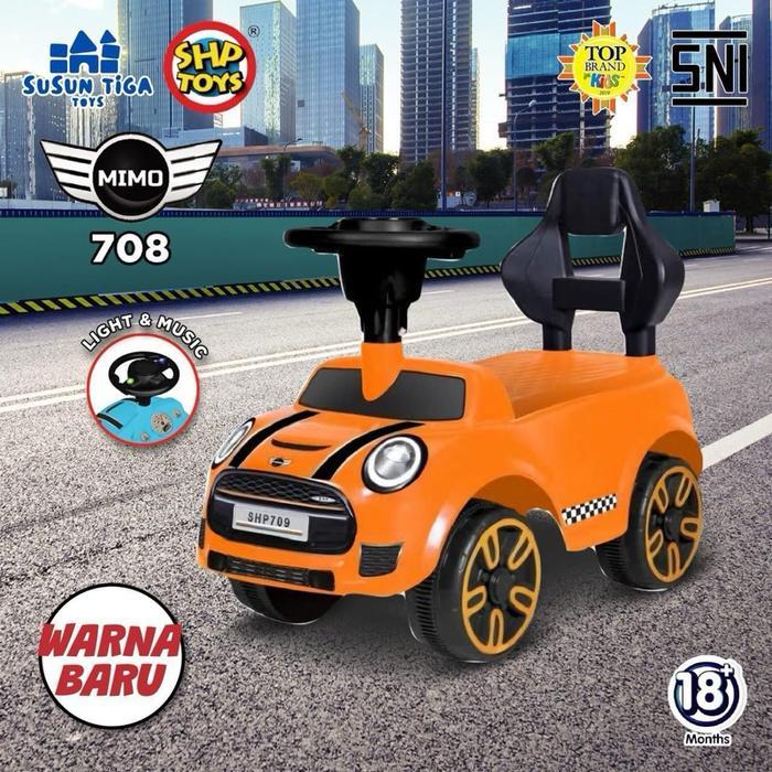 mobil dorong anak ride on car shp mimo 709 musik shp mimo Toys