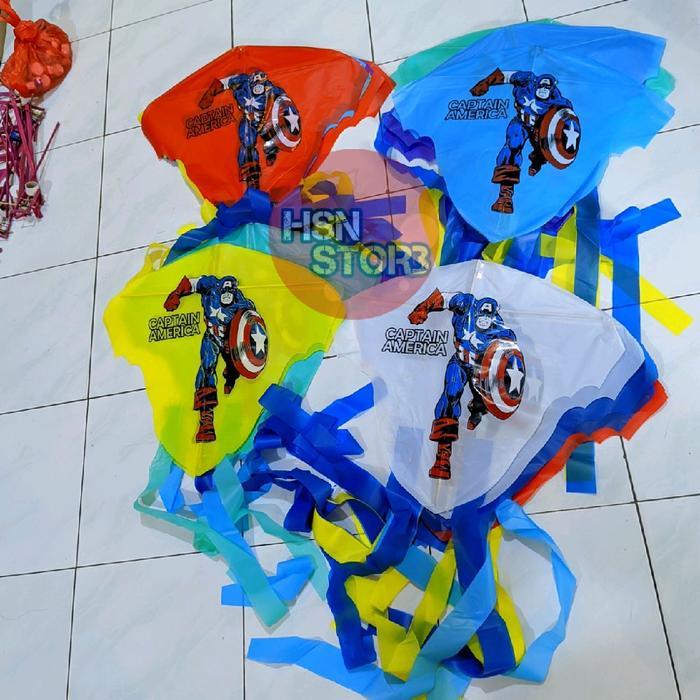 Mainan Layangan Karakter Layangan isi 20 pcs