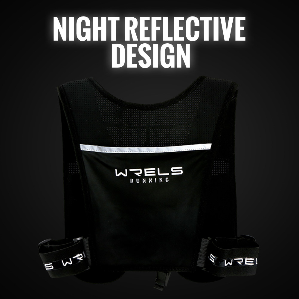 WRELS Running Hydration Vest Backpack Marathoner Running Race Hydration Lightweight Running Vest
