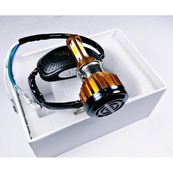 Lampu Motor Led Xeon Luminos Z3 3Warna Kuning Biru Putih