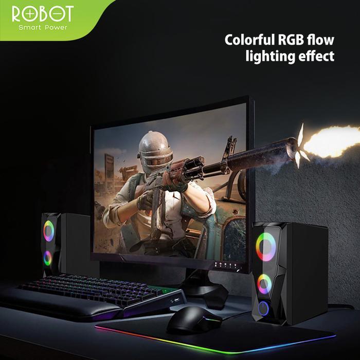 Goojodoq Aerofan - Speaker Portable Usb - Speaker Rs200 Music Speaker Gaming - Bergaransi Resmi 1