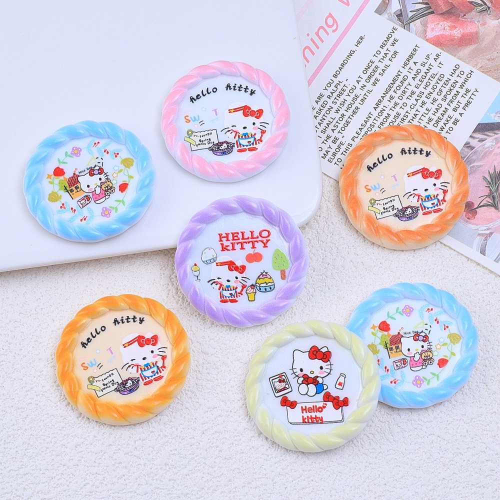 100pcs Cartoon Flat Back Resin Cabochons Scrapbook Diy Wedding Hairpin Accessories Craft