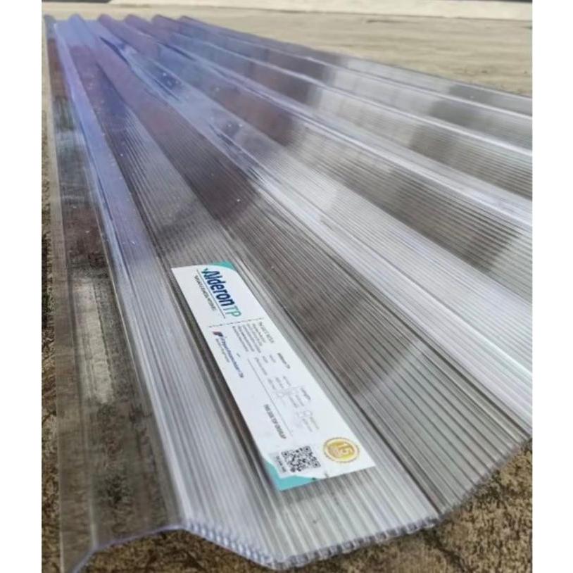 Skylight Atap Alderon Transparan Translucent Bening