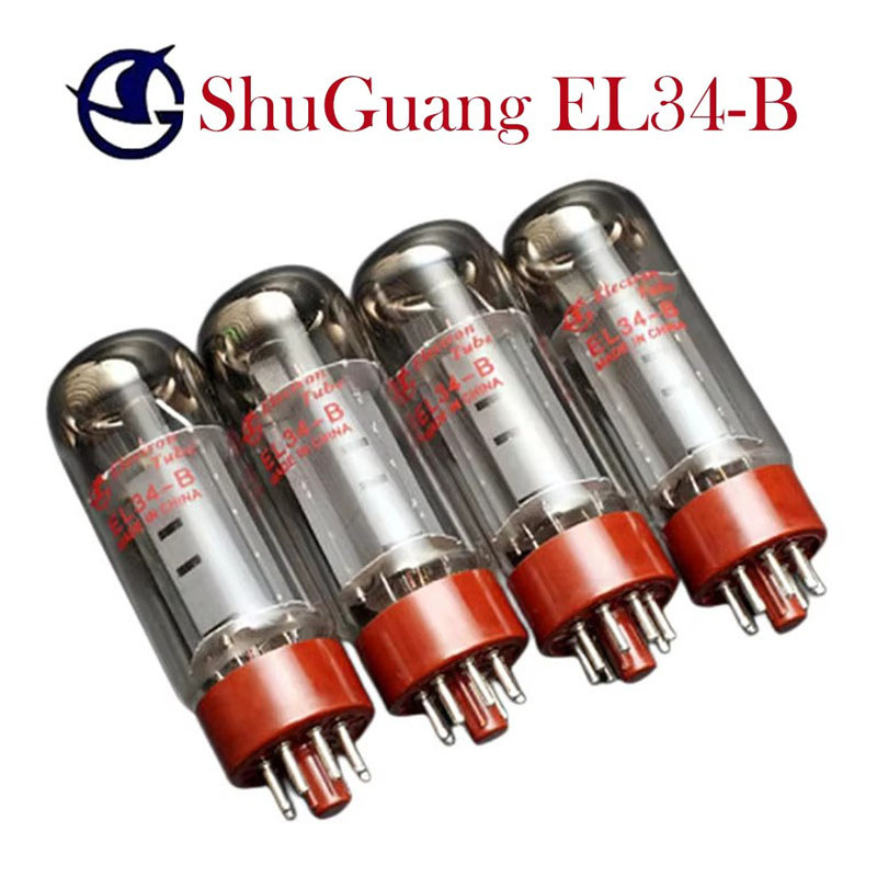 sale ShuGuang EL34 EL34-B Vacuum Tube DIY HIFI Audio Valve Replaces 6CA7 EL34B 6P3P 5881 6550 EL34M 