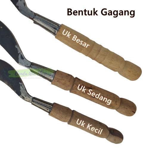 "New" Sabit Panen Padi/ Arit baja Super Sabit Rumput - Alat berkebun baja as