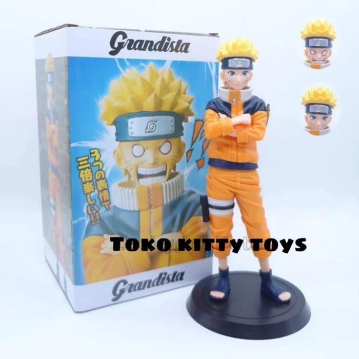 ACTION FIGURE NARUTO GRANDISTA BORUTO SASUKE GARRA MADARA KAKASHI