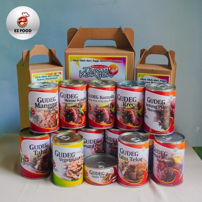 Gudeg Komplit Temu Kangen Makanan Kaleng Ez Food Jogja Best Seller