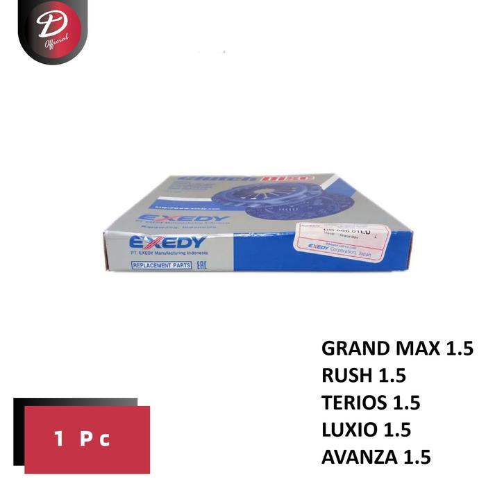 KAMPAS KOPLING CLUTCH DISC TOYOTA DAIHATSU GRAND MAX GRANDMAX TERIOS LUXIO RUSH AVANZA 1.5 EXEDY ORI
