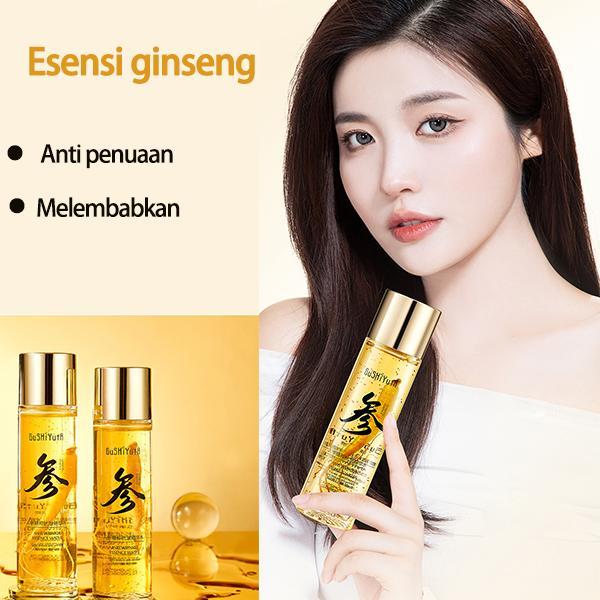 Esensi Anti Penuaan Ginseng, Esensi Anti Kerutan Ginseng, Esensi Wajah Ginseng Emas, Satu Botol