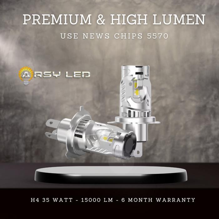 Lampu Mobil Led H4 Super Terang Turbo Fan - Brio Mobilio Innova Ertiga Innova Avanza Xenia