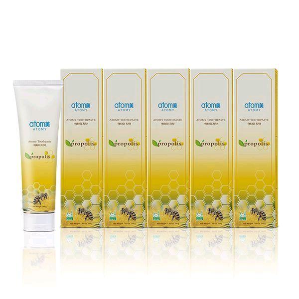 Atomy Toothpaste Set 200g isi 5Pcs Odol Atomy