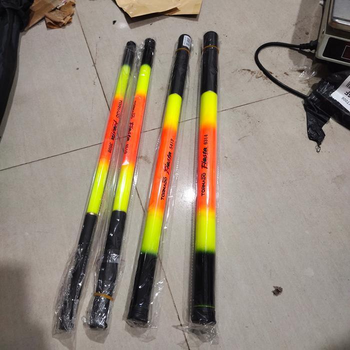 TERLARIS tegeg joran tornado fiesta bahan fiber ruas tertutup 58cm 630 cm BISA GOSEND