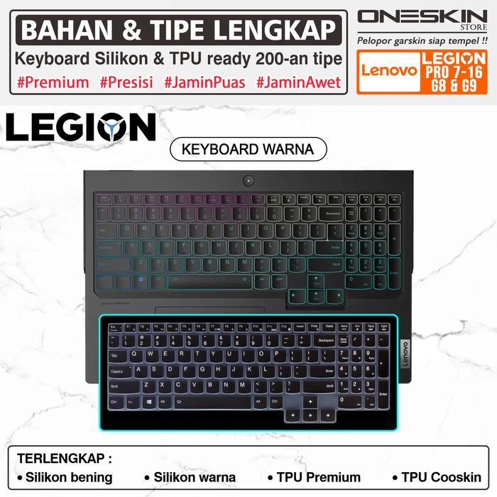Garskin Sticker Laptop Lenovo Legion Pro 7 7i-16 16IRX9H Gen 9 Gambar