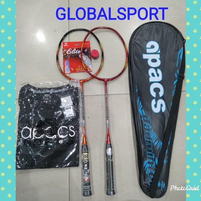 Raket Badminton " APACS SUPER SERIES 88 ,38 LBS ORIGINAL