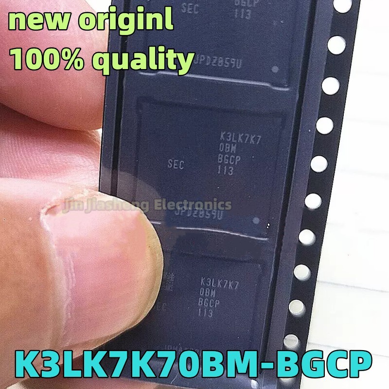 (2-5piece) 100% New K3LK7K70BM-BGCP 8G BGA496 K3LK7K7OBM-BGCP K3LK7K7 0BM OBM BGCP LPDDR5 Chipset