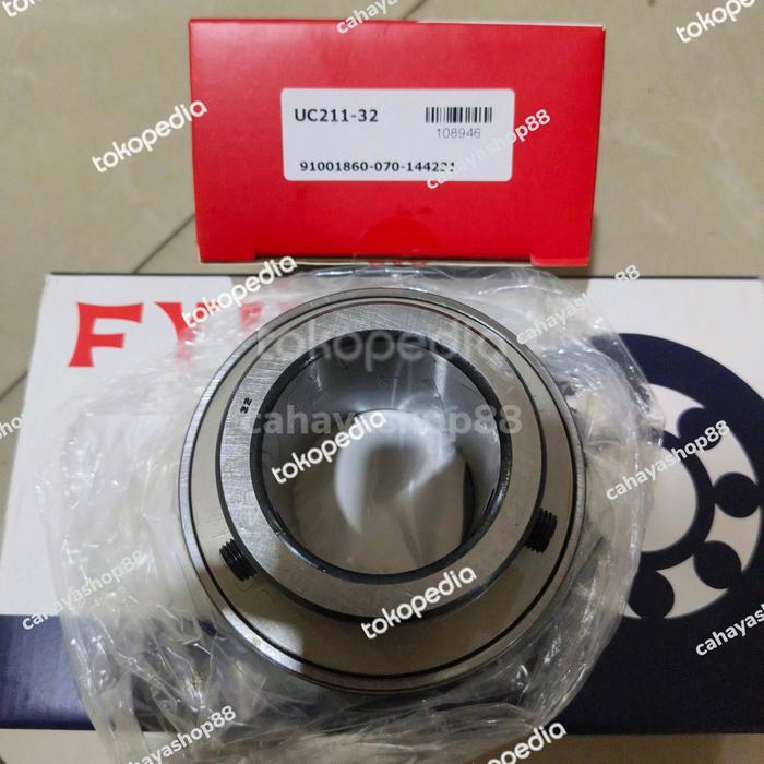 UC 211-32 AS 2 INCH BEARING INSERT MERK FYH JEPANG HARGA SPESIAL