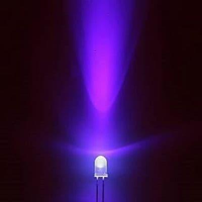 1000pcs LED 5mm Lampu Purple Ungu UV 5 mm