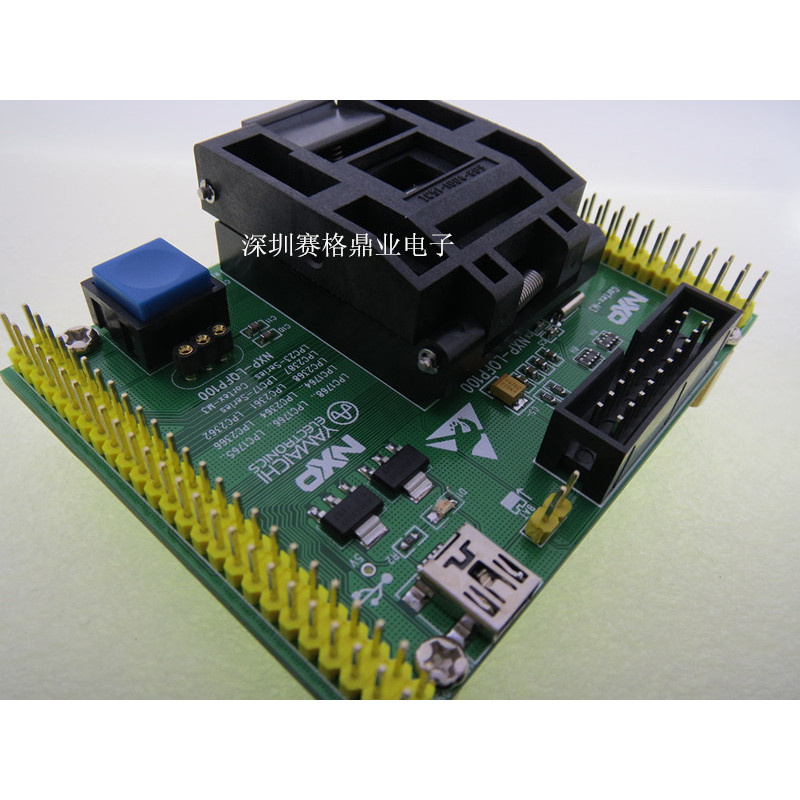 CLAMSHELL IC51-1004-809 LQFP100 LPC1768 LPC2368/1766 YAMAICHI IC BURNING SEAT ADAPTER TESTING SEAT