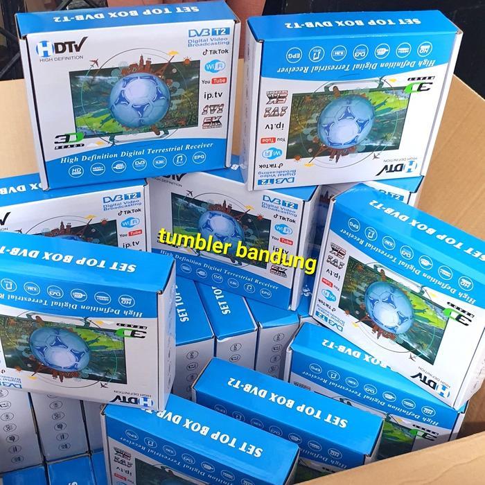 "New" stb tv digital HD receiver antena STB set top box bandung indonesia