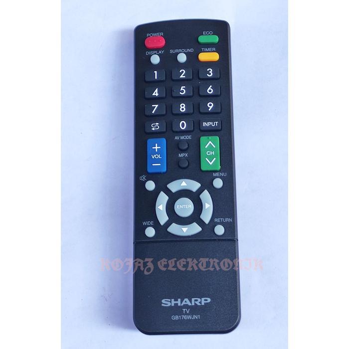 "New" REMOTE LCD/LED TV SHARP ORI 100%